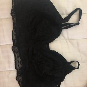 Black Lace Victoria Secret/Pink Bralette